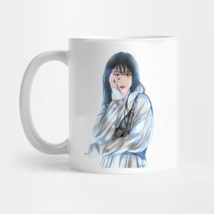 Black Hair Mug